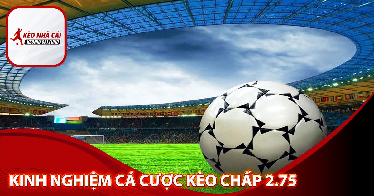 Kinh nghiệm Cá Cược Kèo Chấp 2.75