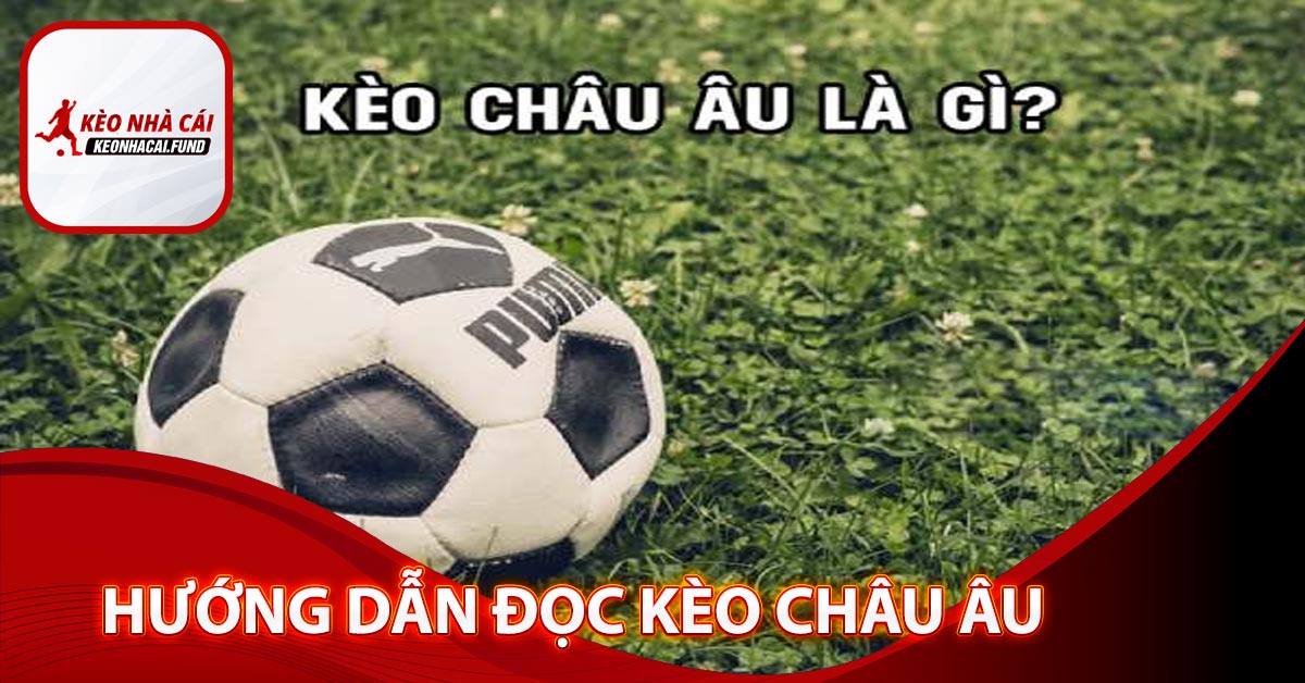 Hướng dẫn đọc kèo Châu Âu 